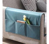 Sofa Armrest Organizer,Armchair Storage Bag, Storage Bag Couch Chair TV Remote Control Holder Armchairs Couch Organiser for Cellphone Book Magazines Glasses-blue||60*110cm ( Color : Blu , Size : 60*11
