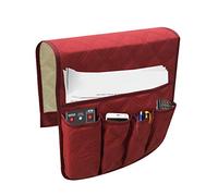 Sofa Armrest Organizer Bag Couch Chair Organiser TV Remote Control Handset Holder Magazine Waterproof Storage Bag, Storage Organizer for Couch Armchair Recliner Loveseat Home Decoration