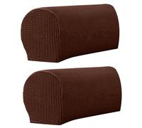 Sofa Armrest Protectors for Armchairs, Sofas, Non-Slip Armchair, 2PCS/Set Fleece Premium Armrest Covers Stretchy Chair Sofa Couch Arm Protector Stretch Fit Armrest Chair Covers for Chairs Protector D