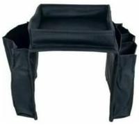 Sofa Armrest Storage Organizer, Anti-Slip 6 Pockets Couch Chair Hanging Storage Holder, for Cellphones, Magazines, Drinks, Snacks, Tv Remote, Tablet, Glasses, SpcaeSaver Bag (Black)