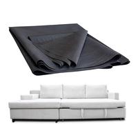Sofa Base Liner - Box Spring Wrap, Furniture Bottom Cloth | Strong Nonwoven Underside Shield Panel, Black Upholstery Dust Cover for Couch Recliner Mattress Ottoman Frame Seat Support Sectional