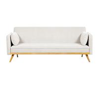 Sofa Bed 3 Seater ASAA Fabric Off-White
