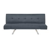 Sofa Bed 3 Seater BRISTOL Fabric Dark Blue