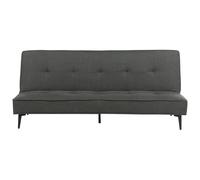 Sofa Bed 3 Seater ESSVIK Fabric Dark Grey