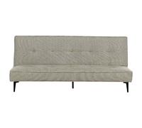 Beliani Sofa Bed 3 Seater Essvik Fabric Light Green