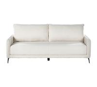 Sofa Bed 3 Seater HEMING Boucle Off-White