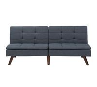 Sofa Bed 3 Seater RONNE Fabric Dark Grey