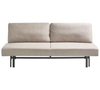 Sofa Bed 3 Seater ROYKKA Fabric Beige