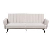 Sofa Bed 3 Seater VIMMERBY Fabric Beige