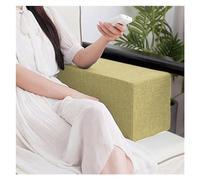 Sofa Bed Armrest Cushion for Head/lumbar Spine Linen Fabric Cover Square Headrest Cushion, Armrest Cushion, Support Cushion for Arm/head/lumbar Spine Gap Filler Elbow Pillow(Light green,20x20x60cm)