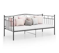 Sofa Bed Frame Metal Occasional Sleepover Sofa Guest Bed Resting Daybed vidaXL