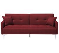Sofa Bed LUCAN Dark Red