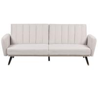 Sofa Bed 3 Seater VIMMERBY Fabric Beige