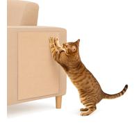 Sofa Cat Scratch Protector, Anti Scratch Furniture Protector for Cats, Self-Adhesive Mat to Prevent Scratching, Durable Cat Protection for Sofa, Easy to Apply Protectors Covers All Corners & Surfaces