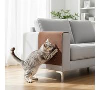 Sofa Cat Scratch Protector, Anti Scratch Furniture Protector for Cats, Self-Adhesive Mat to Prevent Scratching, Durable Cat Protection for Sofa, Easy to Apply Protectors Covers All Corners & Surfaces