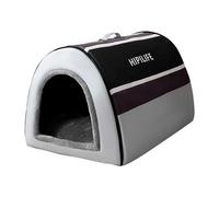 Sofa Cave for Puppies, Bed for Indoor Cats - Foldable Dog House with Inner Sponge for Pets | Folding Dog House Kennel Bed Mat with Cushion for Dogs