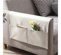 Sofa Chair Couch Armrest Organiser Armchair Hanging Storage Bag Waterproof Sofa Couch Armrest Cover Organizer Caddy Sofa Arm Tidy Holder Pouch for Tablet Phone Glasses Book Magazine TV Remote Control