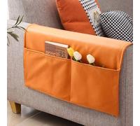 Sofa Chair Couch Armrest Organiser Armchair Hanging Storage Bag Waterproof Sofa Couch Armrest Cover Organizer Caddy Sofa Arm Tidy Holder Pouch for Tablet Phone Glasses Book Magazine TV Remote Control