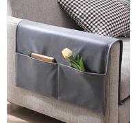 Sofa Chair Couch Armrest Organiser Armchair Hanging Storage Bag Waterproof Sofa Couch Armrest Cover Organizer Caddy Sofa Arm Tidy Holder Pouch for Tablet Phone Glasses Book Magazine TV Remote Control