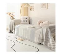 Sofa Cover 1pcs Geometric Patterns Chenille Sofa Covers Four Season Universal Couch Mat Anti Slip Protector Blankets Home Decor(Grey,2seat 180x260cm)