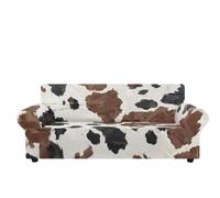 Sofa Cover 3 Seater Brown Black Stretch Couch Covers 3 Seater