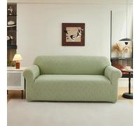 Sofa Cover 3 Seater Green Pet Stretch Sofa Covers Protectors Soft Spandex Elastic Covers for Sofas Couch Cover Machine Washable Universal Slipcovers Thick Non Slip