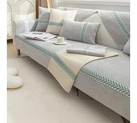 Sofa Cover Anti-Slip Pet Scratch Protector for Couch Eco-Friendly Grey Sofa Throw Dog & Cat Proof 70x150cm 1 PC - Furniture Protector