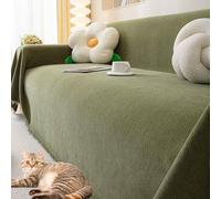 Sofa Cover Blanket Washable Couch Throw Blanket for Big XXL Corner Sofa 3 4 2 1 Seater Soft and Comfortable Black 180 x 130 cm