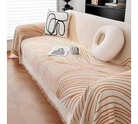 Sofa Cover Boho Couch Washable Sectional Covers For Pets And Kids, Reversible Slipcover For Two Or Three Cushion, Non Slip Fabric L Shape U Furniture Protector(B,180 * 340cm)