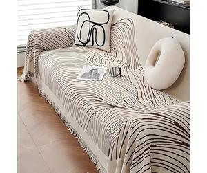 Sofa Cover Boho Couch Washable Sectional Covers For Pets And Kids, Reversible Slipcover For Two Or Three Cushion, Non Slip Fabric L Shape U Furniture Protector(C,180 * 180cm)