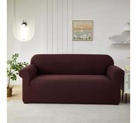 Sofa Cover Coffee Print Pet Stretch Sofa Covers Protectors Soft Spandex Elastic Covers for Sofas Couch Cover Machine Washable Universal Slipcovers Thick Non Slip 1 Seater