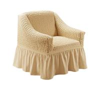 Sofa Cover - Full Length Fabric Cover Stylish Couch Protector Chic Furniture Protector | Bedroom Hotel Apartment Study Living Room Home Upholstery Protection Renovation Slipcover