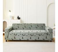 Sofa Cover Green Tropical Leaves Pet Stretch Sofa Covers Protectors Soft Spandex Elastic Covers for Sofas Couch Cover Machine Washable Universal Slipcovers Thick Non Slip 1 Seater