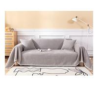 Sofa Cover - Large Anti-Fouling, Dust-Proof, Cat Scratch-Proof Protector for 3-Seater Corner Sofas - Stylish Living Room Throw Blanket
