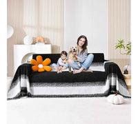 Sofa Cover Large AntiSlip Couch Protector for Pets Cat & Dog ScratchResistant Throw Couch Blanket for Corner Sofa Stylish Home Decor