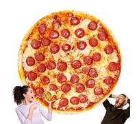 Sofa Cover, Left Pizza Soft Throwt Double Sided | Novelty Flannel Blanket Comfortable Mat for Inn, Home, Hotel, Shop, Dorm