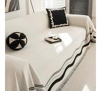 Sofa Cover Modern Dustproof Anti-Slip Sofa Protector Soft Chenille Sofa Blanket for All Seasons, Sofa Throw for 2, 3, and 4 Seater Sofas, Decorative Blankets