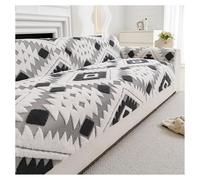 Sofa Cover Soft Plush Anti-Slip: Couch Cover for Autumn and Winter Dog Cat Sofa Protector for U Shape L Shape Sectional Sofa for 1 2 3 4 Seater Sofa Washable(Dark gray,90 * 180cm)