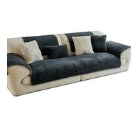 Sofa Cover Thickened Velvet Sofa Cushion Silicone Non-slip Sofa Seat Cushion Couch CoverFurniture Protective Cover,A,90x120cm/35x47in