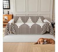 Sofa Cover Universal Couch Protector 3 Seater Durable Easy to Clean Large Throw for All Seasons Stylish Home Décor 180x380cm