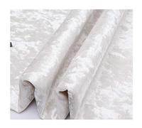 Sofa Cover, Velvet Fabric,Crushed 150cm 59'' Wide 2 Way Velour Upholstery for Home Decor, Sewing DIY Crafts, Sofa Chair Seat Cover(White 29,1m)