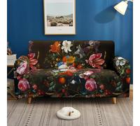 Sofa Covers 4 Seater Pink Flowers Thick Soft Sofa Protector Washable Non-Slip Couch Covers for Dogs Pet Friendly,Slipcover Furniture Protector