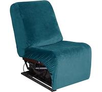 Sofa Covers Corner Sofa Covers, 7-Piece Sectional Couch Cover Corner Sofa Slipcover, L Shape Sectional Recliner Sofa Covers, Thick Plush Velvet Furniture Protector Cover (Deep Teal,Single Seat)