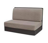 Sofa Covers for RVs, 2-Piece Stretch Chair Cush Set, Camper Seat Covers, Slish Dining Group Pillow Protectors (Color 1)