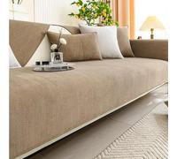 Sofa covers,non slip sofa cover, Funny Fuzzy Uk Sofa Cover,Herringbone Chenille Fabric Furniture Protector Couch Cover (Blue,70*70 cm)(Size:70*150cm,Color:Gray) ( Color : Coffee Color , Size : 70*210c