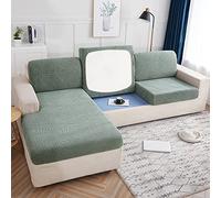 Sofa Cushion Cover - Waterproof, Non-slip Elastic Seat Cover with Three-Dimensional Pattern