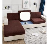 Sofa Cushion Cover - Waterproof Sofa Cushion Cover, Non-slip Elastic Seat Cover, Three-Dimensional Pattern Sofa Seat Cover