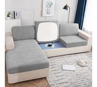 Sofa Cushion Cover - Waterproof Sofa Cushion Cover, Non-slip Elastic Seat Cover, Three-Dimensional Pattern Sofa Seat Cover