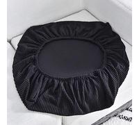 Sofa Cushion Covers Replacement,Stretch Sofa Seat Cover,1 2 3 4 Seater Highly Elastic Sofa Slipcovers for Living Room,L Shaped Corner Couch Seat Cover for Individual Cushion,Black-2seat(100-125cm)