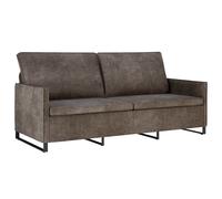 Sofa Faux Suede Fabric Modern Living Room Indoor Seating Foam Cushion vidaXL